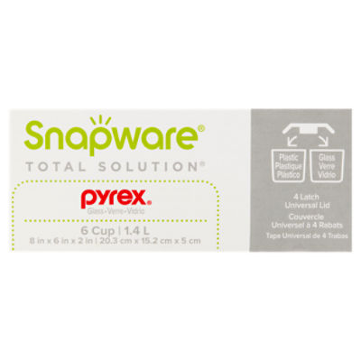 Save on Snapware Total Solution Pyrex Glass Container 6 Cup Order