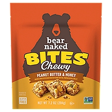 Bear Naked Peanut Butter and Honey Granola Bites, 7.2 oz