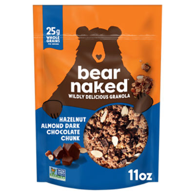 Bear Naked Hazelnut Almond Dark Chocolate Chunk Granola Cereal, 11 oz