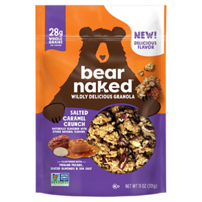 Bear Naked Salted Caramel Crunch Widely Delicious Granola, 11 oz