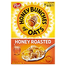 Honey Bunches of Oats Cereal, Honey Roasted, 14.5 Ounce