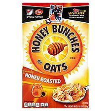 Post Honey Bunches of Oats Crunchy Honey Roasted Cereal, 18 oz, 18 Ounce