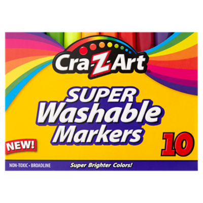 Trying Out Cra-Z-Art Hot & Bright Markers 