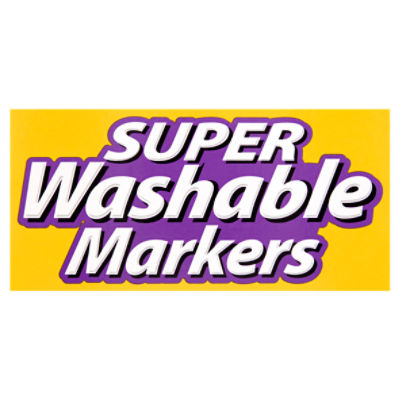  Cra-Z-Art Markers, Super Washable, 10 count : Toys & Games