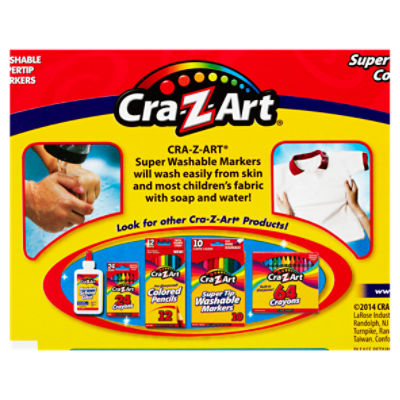 Shop Cra-Z-art Washable Super Tip Markers, 30 at Artsy Sister.