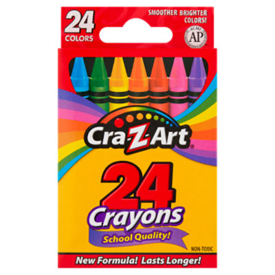 CraZArt Crayons, 24 count The Fresh Grocer