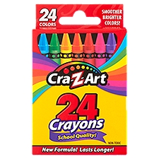 Cra-Z-Art Crayons, 24 count
