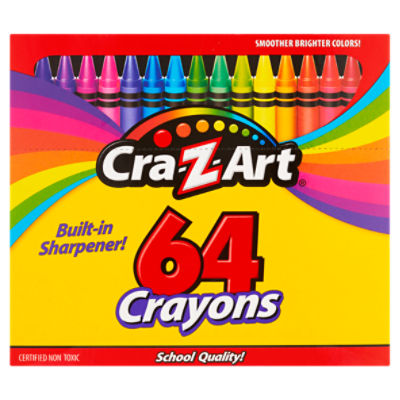 Cra-Z-Art Crayons - 64 Count, 1 Count - City Market