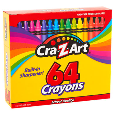 Cra-Z-Art Crayons, 64 count
