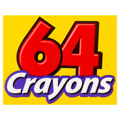 Cra-Z-Art® Crayons, 64 Assorted Colors, 64/Pack