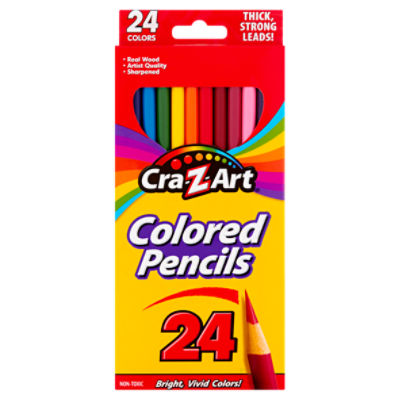 Cra-Z-Art Colored Pencils, 24 count, 24 Each