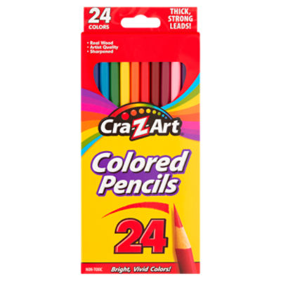 Cra-Z-Art Colored Pencils, 24 Count