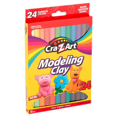 CraZArt Modeling Clay, 24 count, 17.5 oz