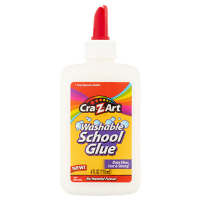 Cra-Z-Art Washable School Glue, 4 fl oz