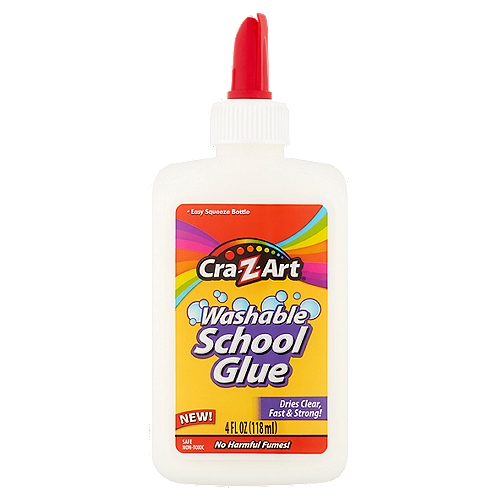 Cra-Z-Art Washable School Glue, 4 fl oz