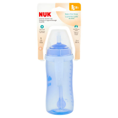 NUK 10 oz Learner Straw Cup, 8+m, 1 count