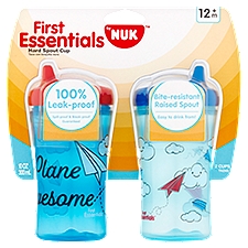NUK First Essentials 10 oz Hard Spout Cup, 12 m+, 2 count