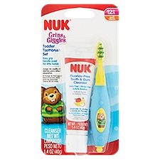 Nuk Toothbrush & Cleanser Set, 1.4 Ounce
