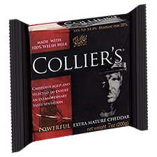 Collier's Powerful Extra Mature Cheddar, 7 oz