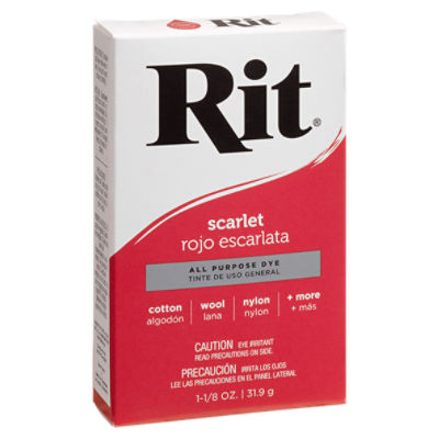 Rit Scarlet All Purpose Dye, 1-1/8 oz