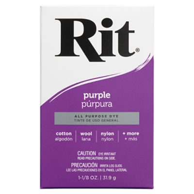 Rit Purple All Purpose Dye, 1-1/8 oz