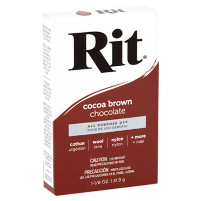 Rit Cocoa Brown Chocolate, All Purpose Dye