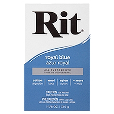 Rit Royal Blue All Purpose Dye, 1 1/8 oz, 1.13 Ounce