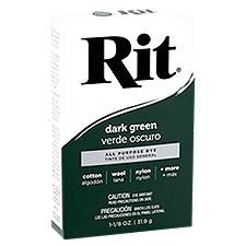 Rit Dark Green All Purpose Dye, 1-1/8 oz