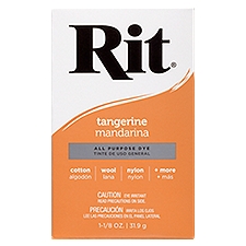 Rit Tangerine, All Purpose Dye, 1.13 Ounce