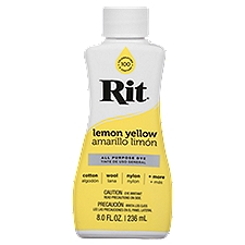 Rit Dye Liquid Lemon Yellow 8oz