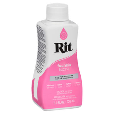 Rit All Purpose Dye, Petal Pink - 8.0 fl oz