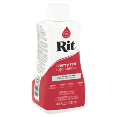 Rit Cherry Red All Purpose Dye, 8.0 fl oz