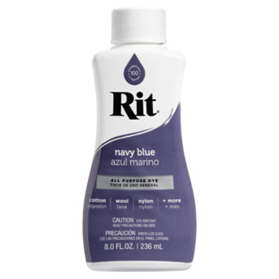 Rit Dye Liquid Navy Blue 8oz ShopRite