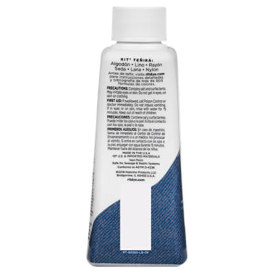 Rit All Purpose Dye, Denim Blue - 8.0 fl oz