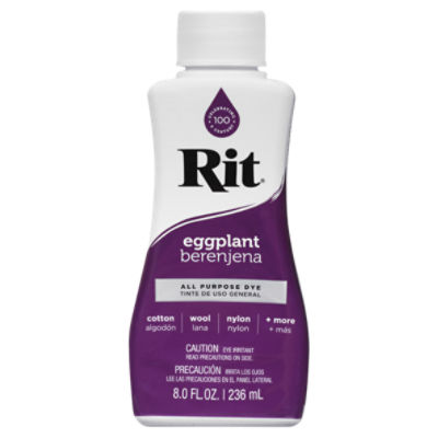 Rit Dye Liquid Eggplant 8oz