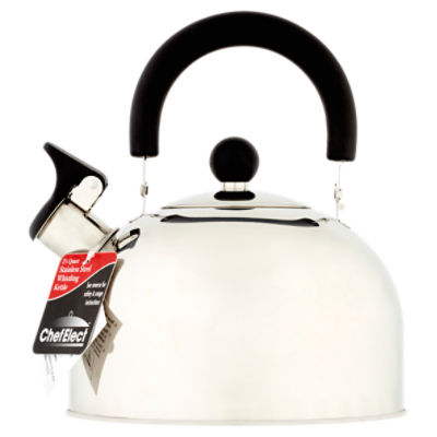 Oneida 2qt Induction Ready Stainless Steel Whistling Tea Kettle