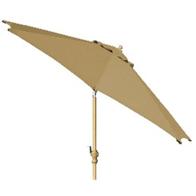 Aluminum Umbrella, 9 Ft., Tan