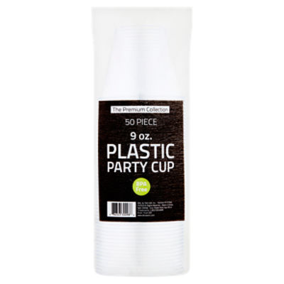 The Premium Collection 9 oz Plastic Party Cup, 50 count