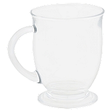 TDC USA 16 Oz Glass Coffee Mug