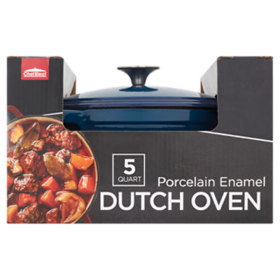Cuisinart - 5qt Enameled Cast Iron Dutch Oven Sale - Metziahs