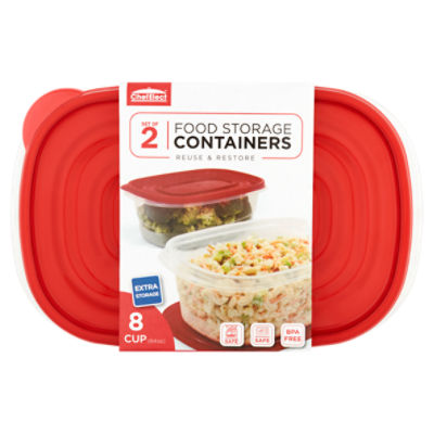 ChefElect 2 pack 56oz Square Food Storage – TDC USA INC