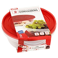Chef Elect 5 Cup, Food Storage Containers, 2 Each