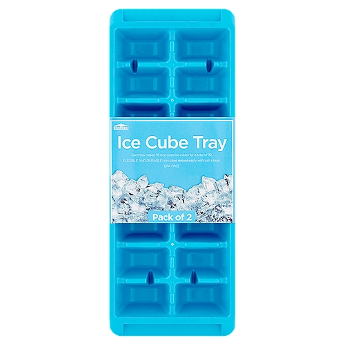 Chef Elect Ice Cube Tray, 2 count
