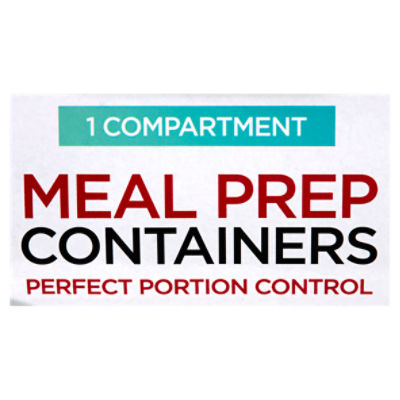 ChefElect 1 Compartment Meal Prep Containers, 5 count