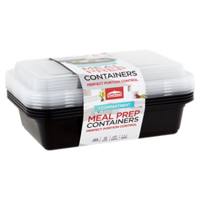 ChefElect 1 Compartment Meal Prep Containers, 5 count, 5 Each