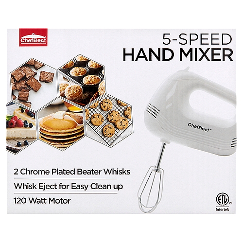 ChefElect 5-Speed Hand Mixer