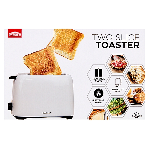 Chef Elect Two Slice Toaster