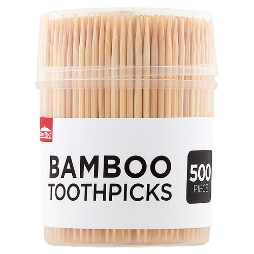ChefElect Bamboo Toothpicks, 500 count