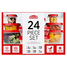 ChefElect 24 Piece Set Food Storage Container