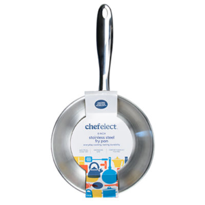 ChefElect 8.5 Inch Stainless Steal Frying Pan